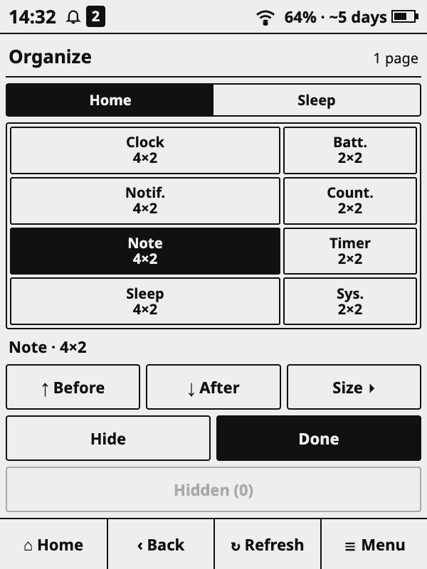Home organizer